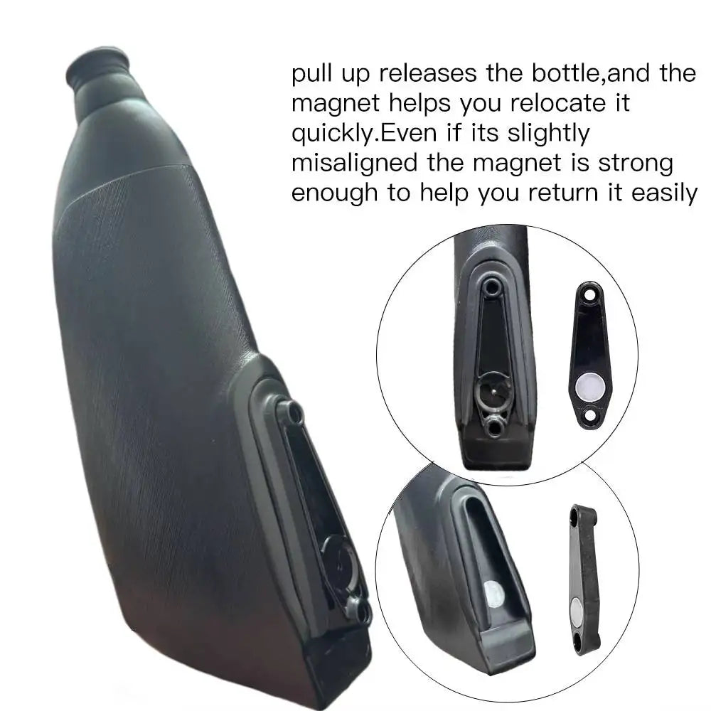 Magnetic Bicycle Kettle With Kettle Holder &ndash; Leak-Proof Self-Sealing Cap