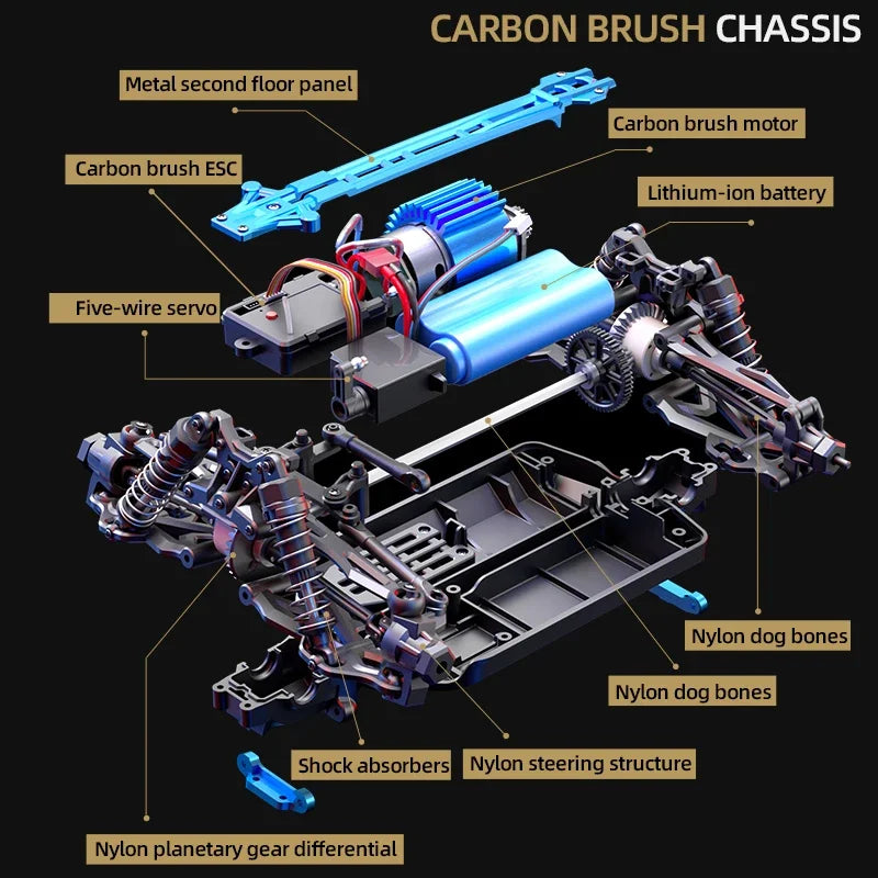 C8821 RC Car &ndash; 4WD Off Road Climbing With LED Lights