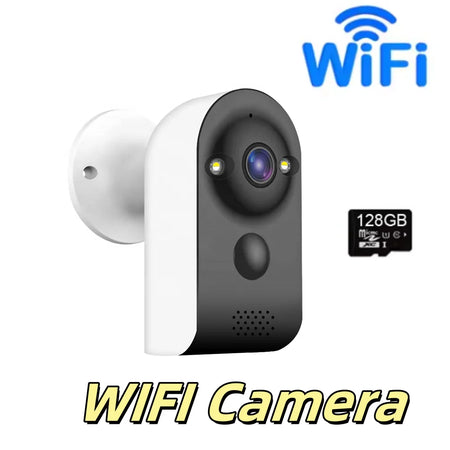 V380 Pro Mini Camera &ndash; Human Detection and Two-Way Audio WIFI Cam 128G / US Plug
