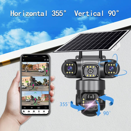 Solar 4G Camera with Sim Card