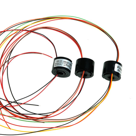 Slip Ring 2 4 6 Channel Wires Hole Dia 7mm &ndash; Hollow Shaft