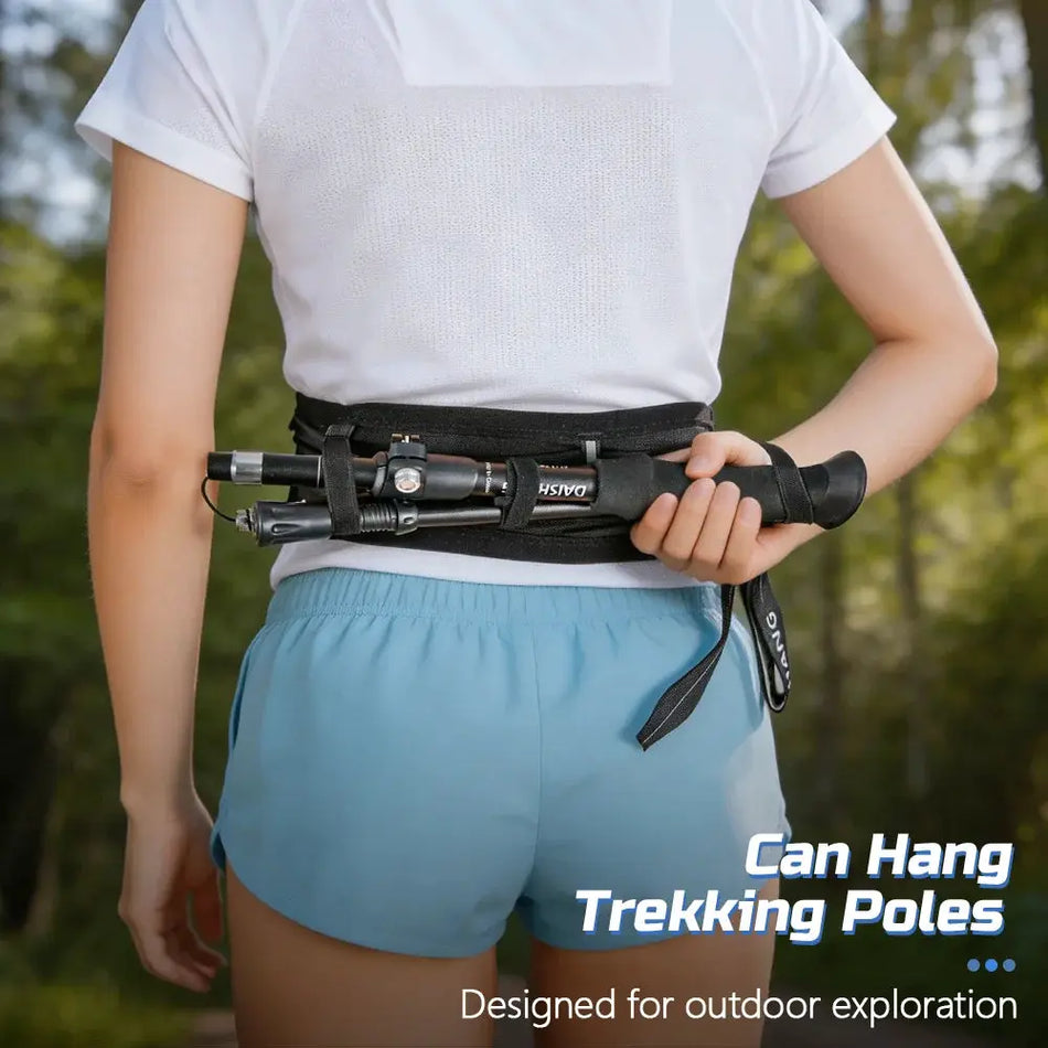 Elastic Sports Waist Bag with Phone Pocket for Running by InterCyprus Trading Ltd
