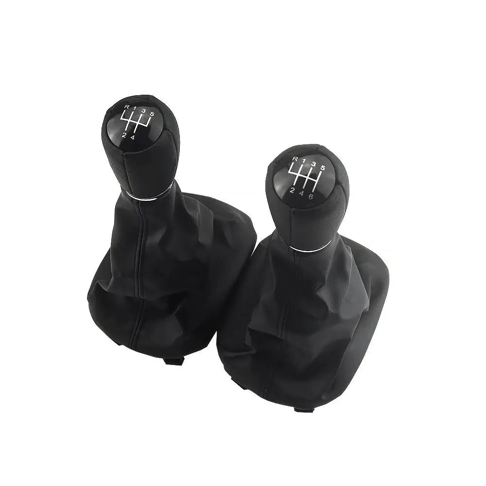 Gear Shift Knob With Leather Grip For Seat Leon Mk1 5 Speed by InterCyprus Trading Ltd