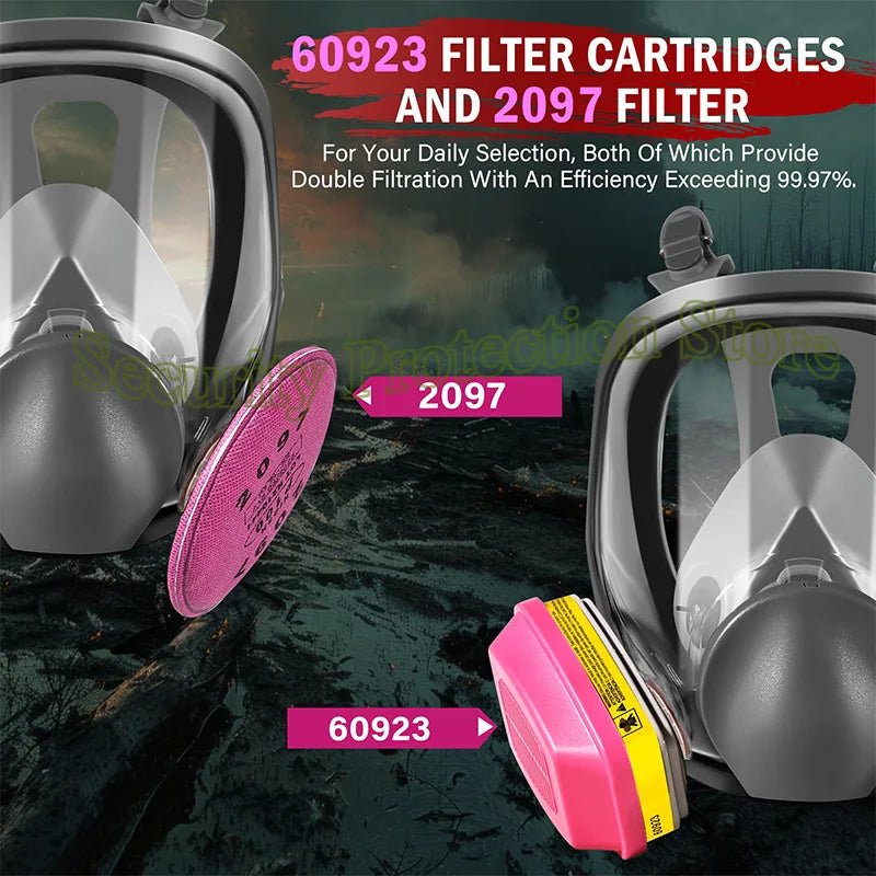 Full Face Respirator 6800 &ndash; Superior Protection and Comfort