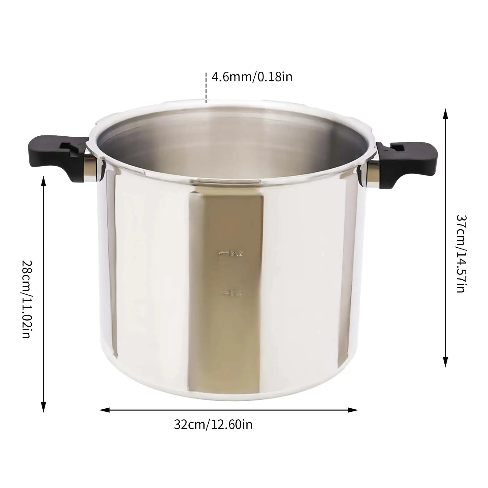 Explosion-Proof 23qt Pressure Cooker &ndash; Ultra Fast Heating Light Grey / france