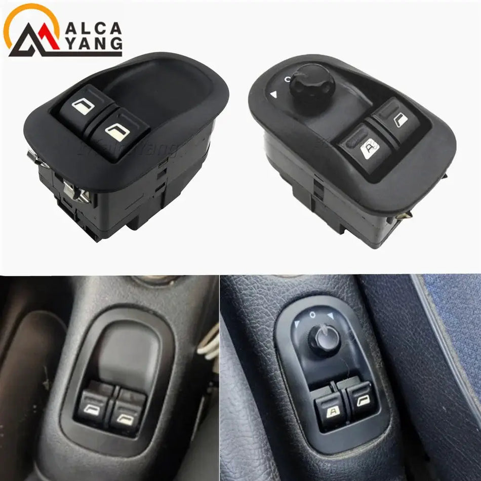 Master Power Window And Mirror Switch 6554WA For Peugeot 206 2000-2009 by InterCyprus Trading Ltd