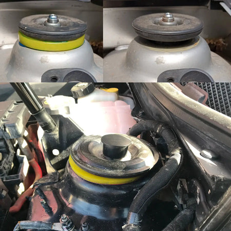 2PCS Shock Absorbing Rubber Ring For VW Golf MK4 Jetta Bora Skoda Octavia Bushing Hood Seal Front Rack Bearing Top Mount Tower by InterCyprus Trading Ltd