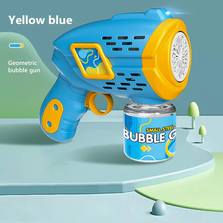 Panda Electric Bubble Gun &ndash; Cute Cartoon Panda Bubble Maker 601-1blue