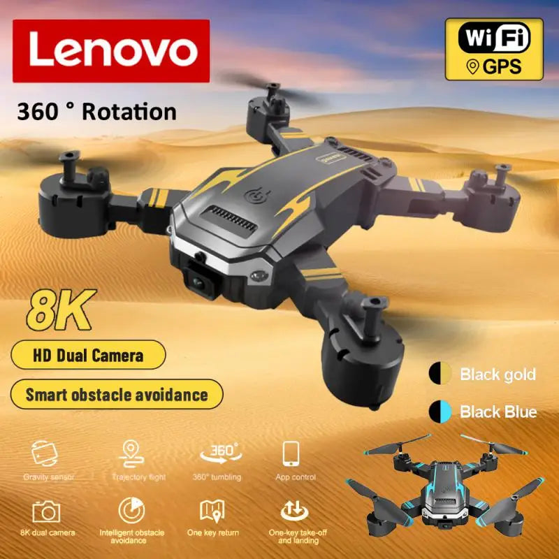 🟠 Lenovo G6Pro GPS Drone 5G Επαγγελματική 8K HD Αεροφόρων Φωτογραφίας Omnidirectional Obstacle Αποφυγή Quadrotor Distance 5000m Νέο