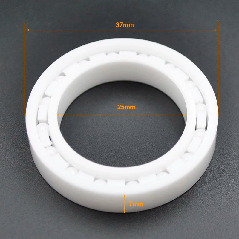 Full Ceramic Bearing 6800 Zirconia ZrO2 - Ultra Lightweight 6805 25X37X7mm / CHINA