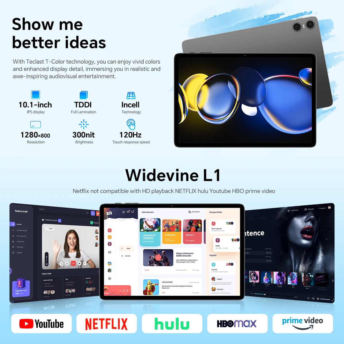 Teclast P30T Android 15 Tablet &ndash; Ultra Slim Performance