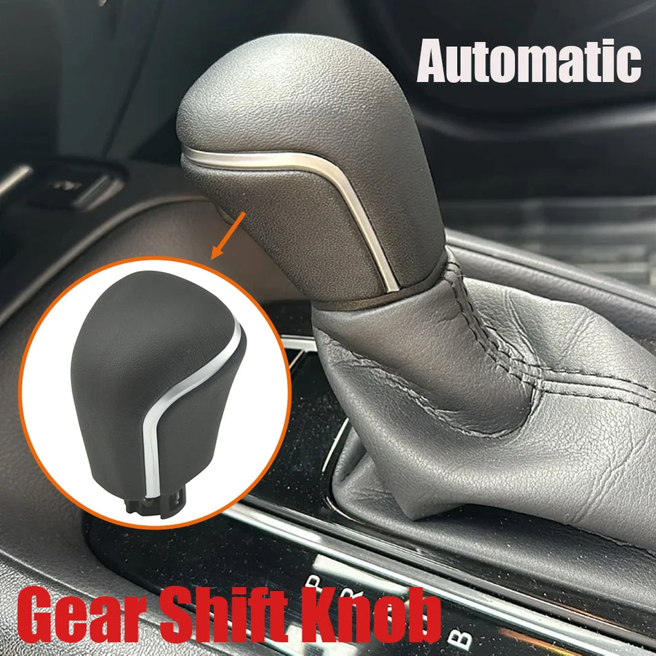 Palanca de Cambios con Recubrimiento de Cuero para Toyota Camry XV70 Avalon Corolla 2018-2022