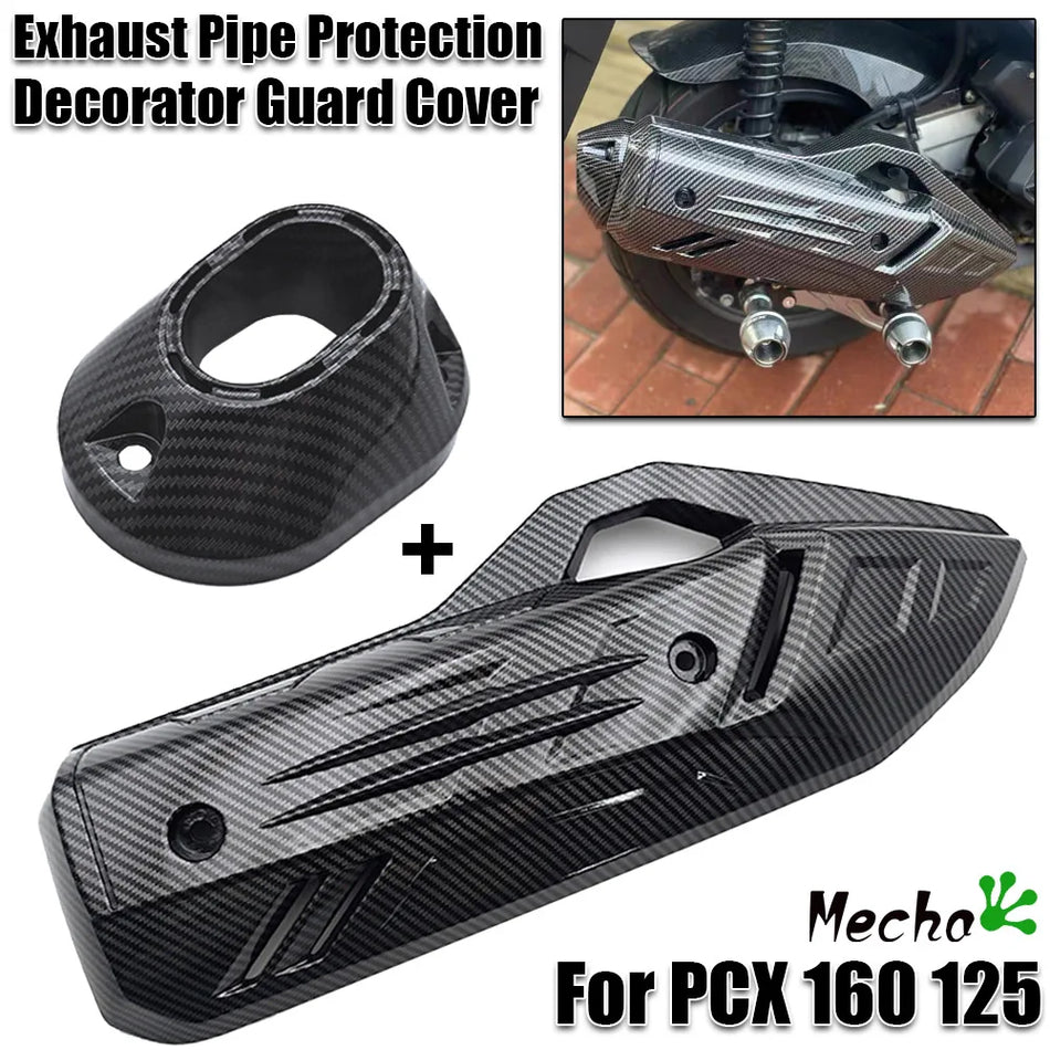 Osłona rury wydechowej z tworzywa ABS do Honda PCX160 PCX125 2021-2024