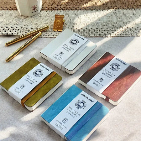 POTENTATE Linen-Bound Hardcover Artists Paper Pads &ndash; Smooth