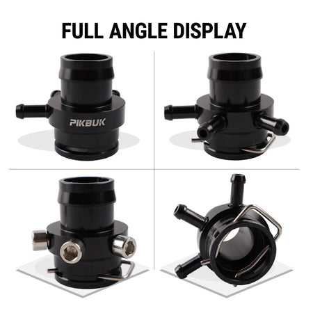 PIKBUK Aluminum Auto Turbo Boost Gauge Tap Adaptor For VW GOLF MK6 AUDI A3 4 TT Leon 1.8 2.0TSI EA888 2gen 1.8t 2.0t Engine by InterCyprus Trading Ltd