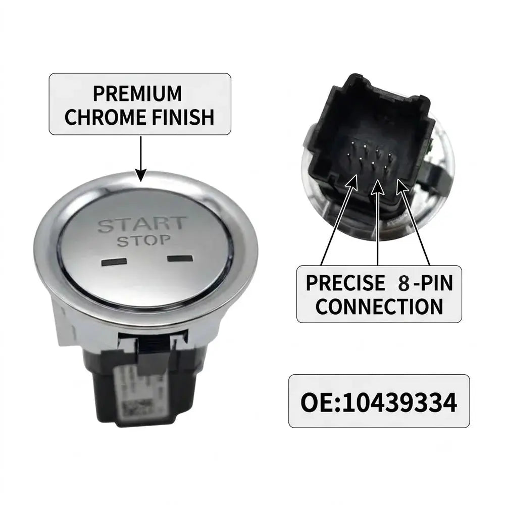 Engine Start Stop Button For MG ZS HS EV Dashboard by InterCyprus Trading Ltd