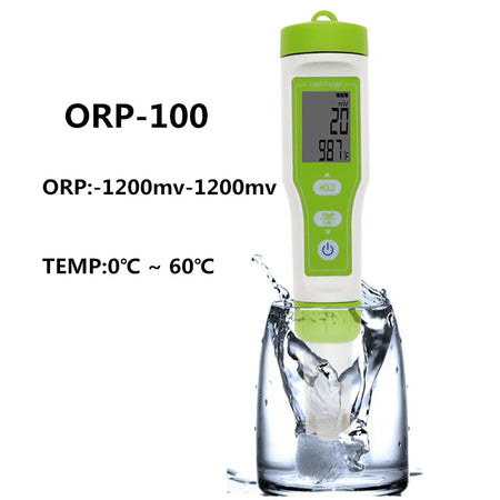 ORP-100 ORP Meter - Portable 2 In 1 Temp ORP Tester