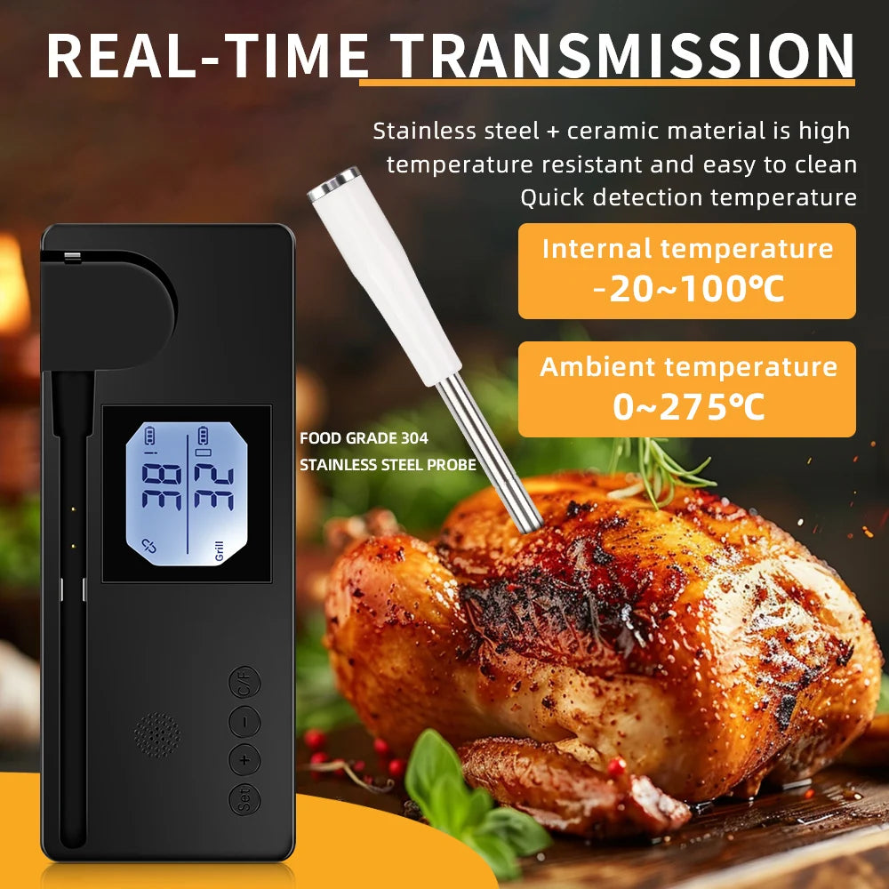 Juanjuan Wireless Bluetooth Meat Thermometer &ndash; Smart Alerts