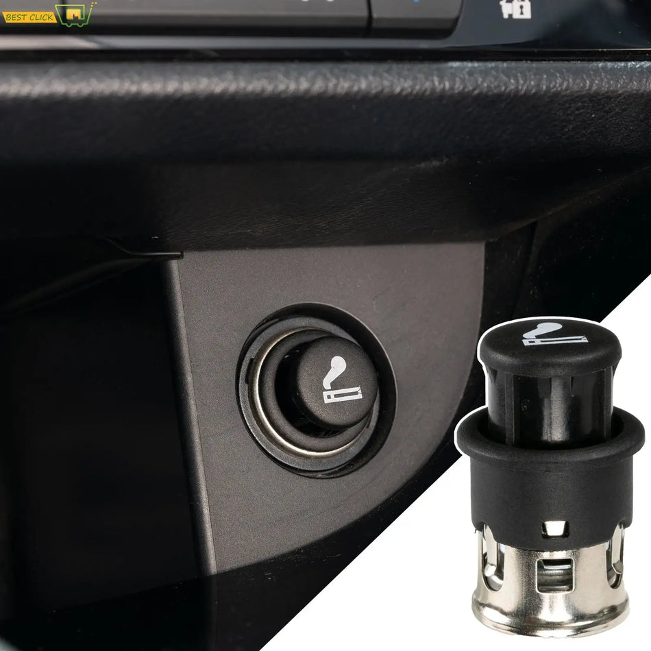 Car Mini Cigarette Lighter Replacement For AUDI A1 A3 A4 A6 A3 A5 A7 Q3 Q5 Q7 VW CC EOS POLO Passat Jetta Golf Tiguan 1J0919307 by InterCyprus Trading Ltd