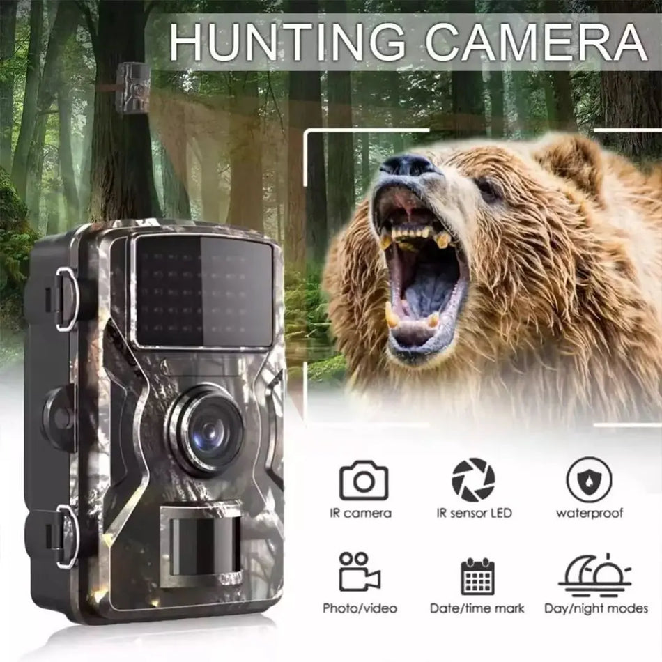🟠 Χειρουργική κάμερα 16MP 1080p 940nm υπέρυθρη νυχτερινή όραση κίνηση ενεργοποιημένη σκανδάλη ασφαλείας Cam Outdoor Wildlife Photo Traps