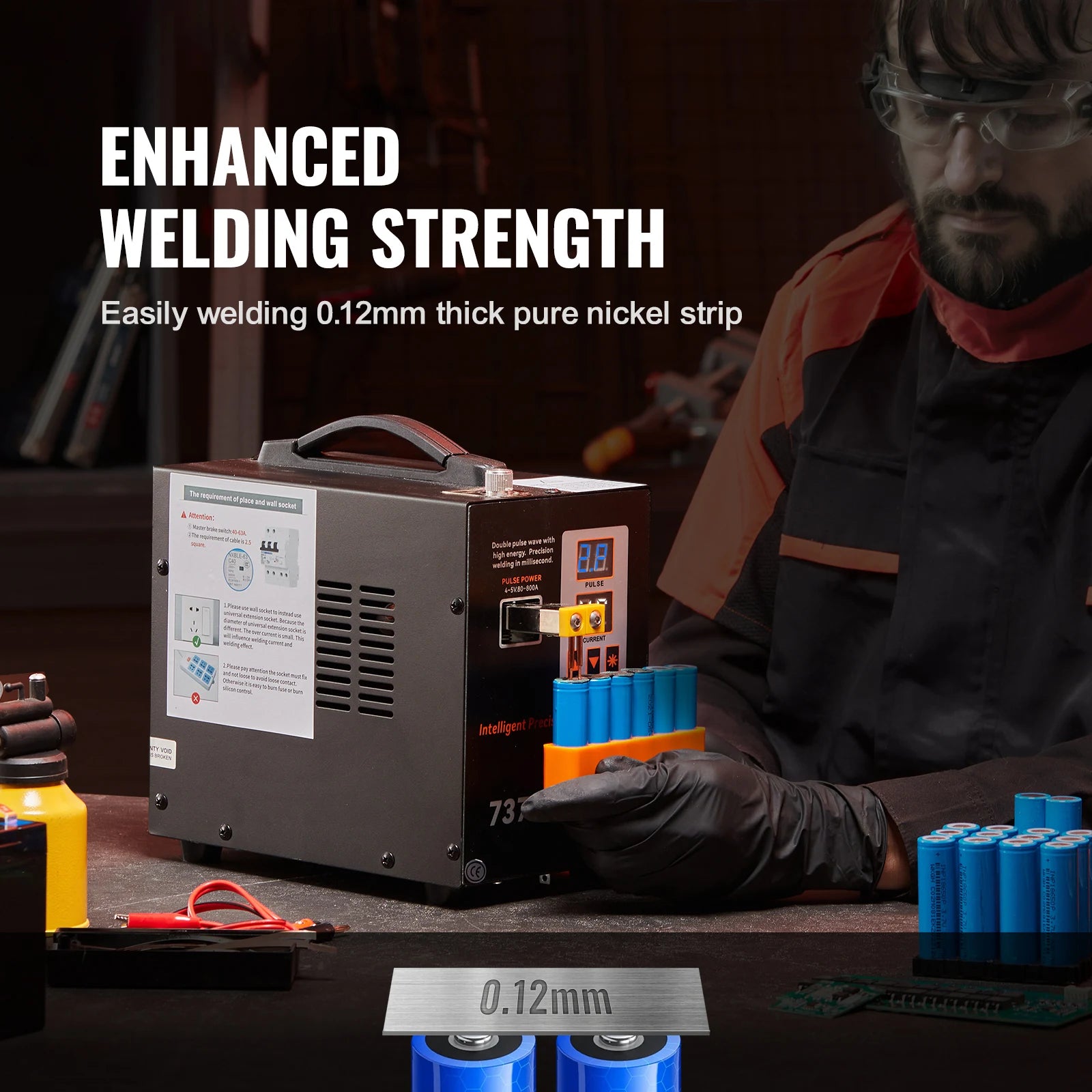 737G Spot Welder &ndash; Two Welding Modes With Lighting