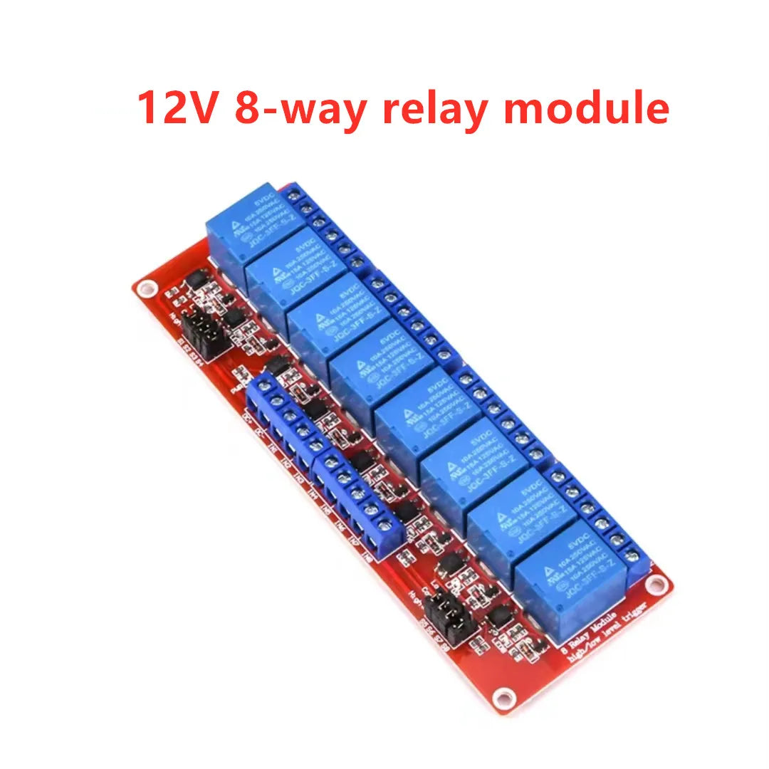 1-5Pcs DC Relay Module &ndash; Wide Voltage Compatibility for Arduino 12V 8 channel
