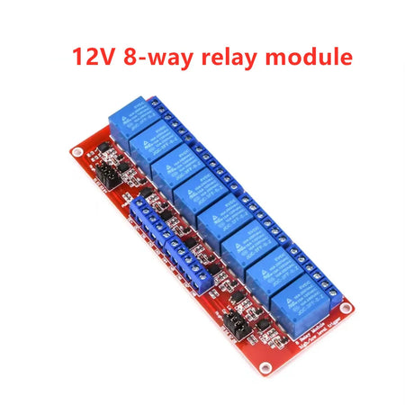 1-5Pcs DC Relay Module &ndash; Wide Voltage Compatibility for Arduino 12V 8 channel