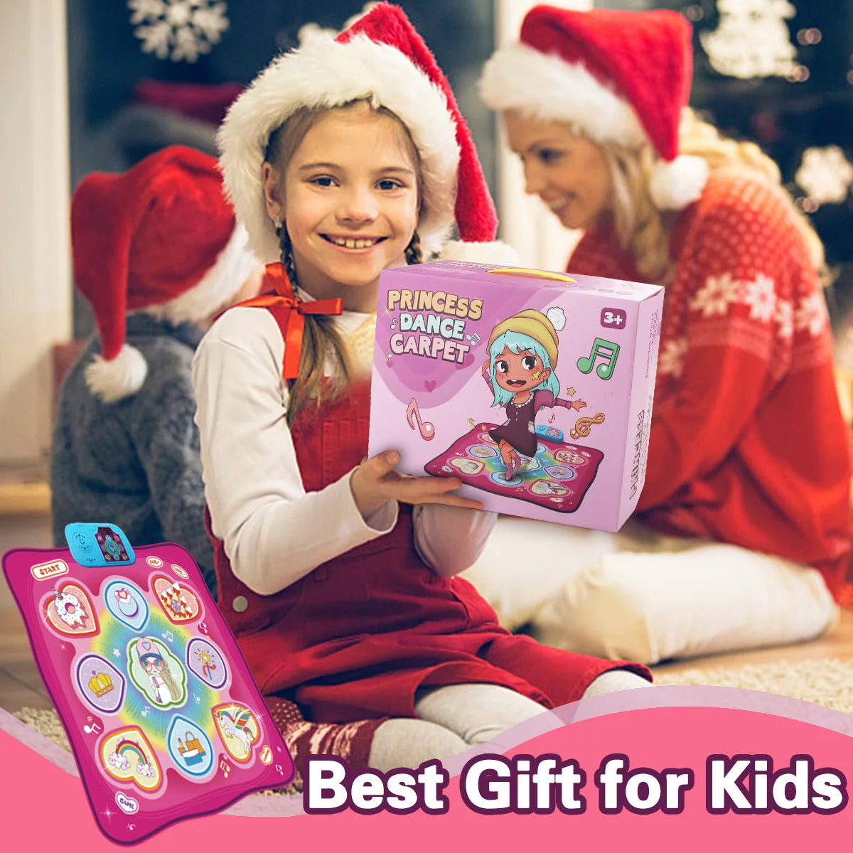 Large Electric Dancing Blanket &ndash; Interactive Educational Play Mat with Lights