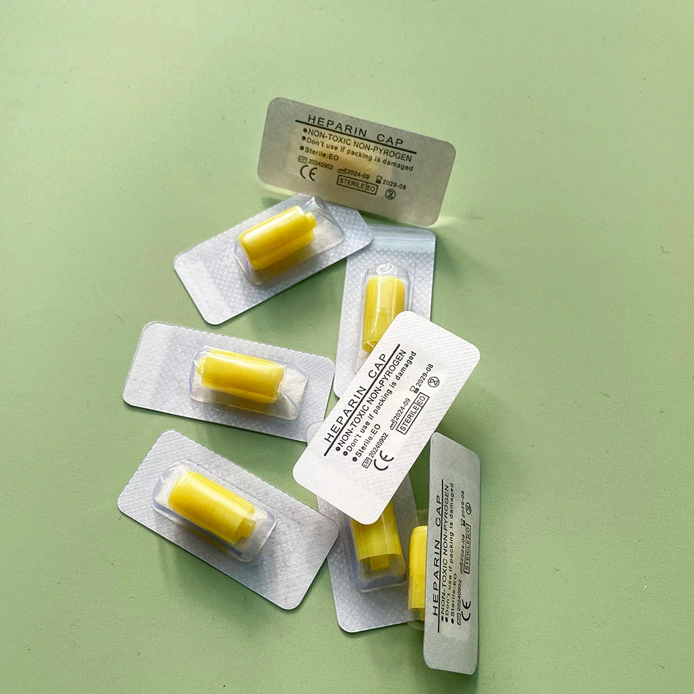 Pet Heparin Cap &ndash; Sterile Single Use For IV Catheter