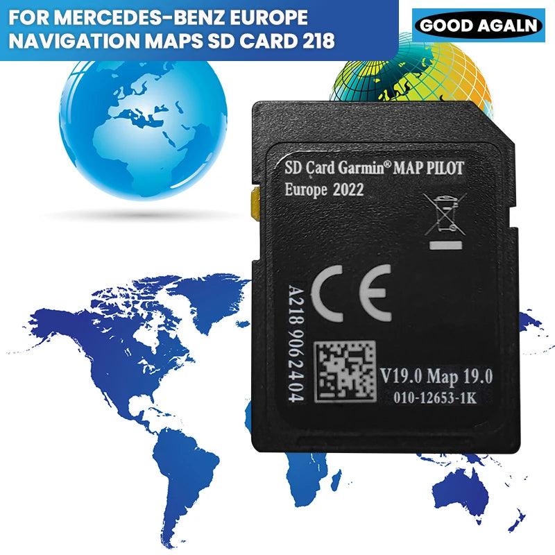 Mercedes Garmin SD Card V19 &ndash; Upgraded GPS Navigation Maps Default Title