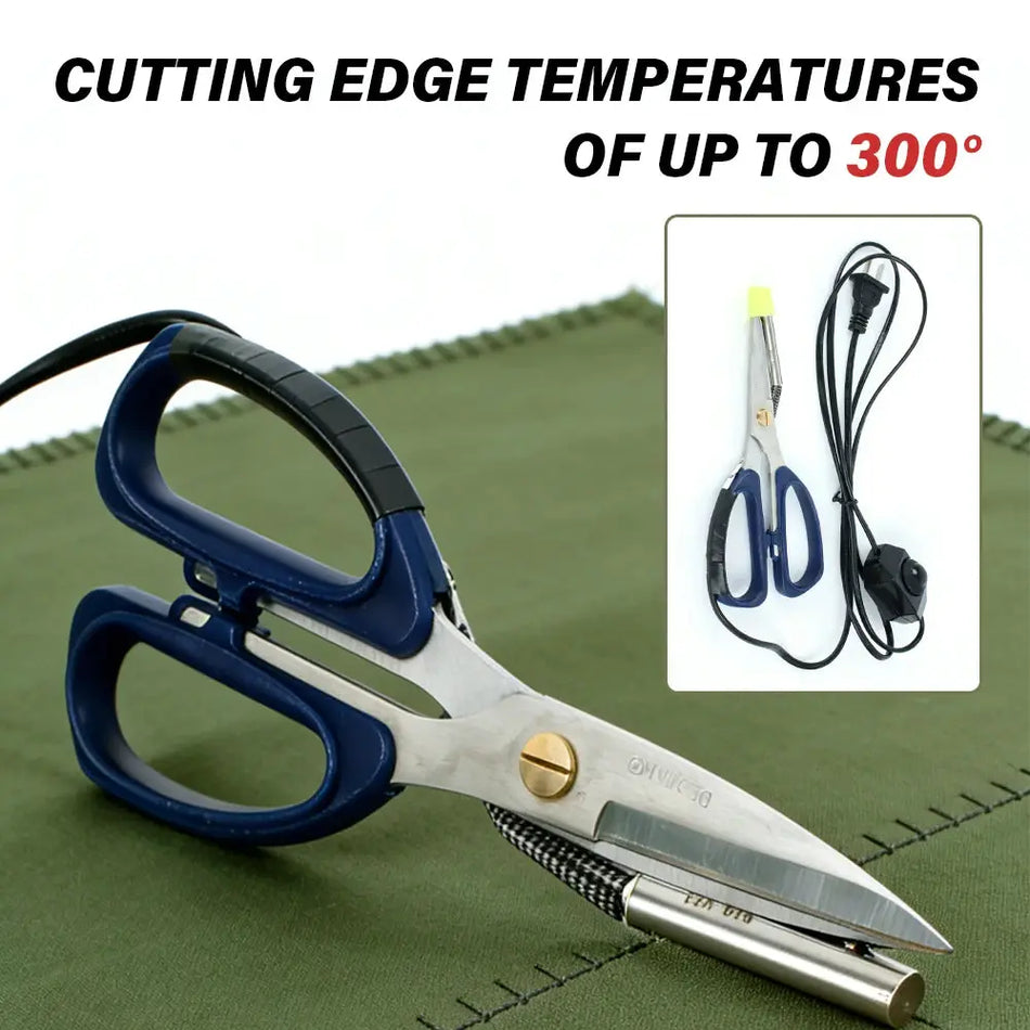 Electrothermal Heating Scissors With Stainless Steel Blades For Fabric by InterCyprus Trading Ltd