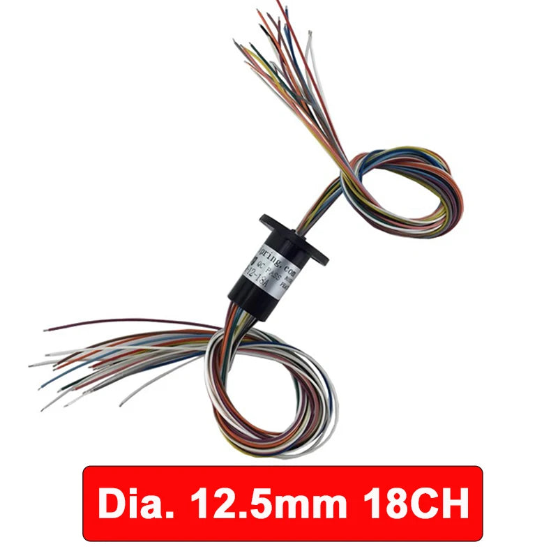 Micro Rotate Slip Ring 2A Current For RC Gimbals DIY 18 Channels