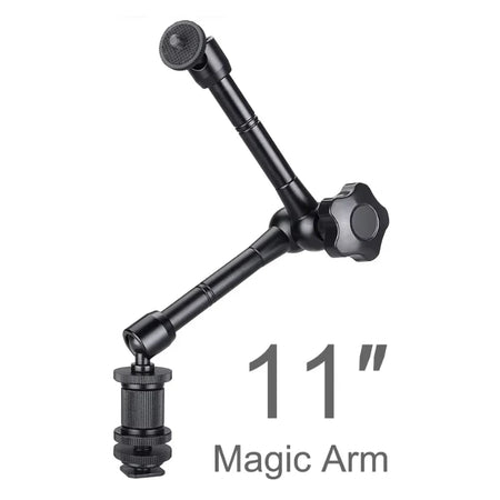 Adjustable Super Clamp Articulated Arm for Camera and Lighting 11 inch Arm B
