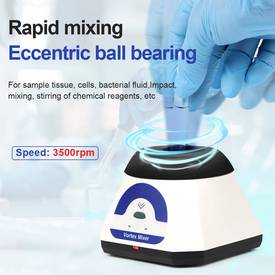 Laboratory Mini Vortex Mixer VM1S &ndash; 3500rpm Vortex Mixing
