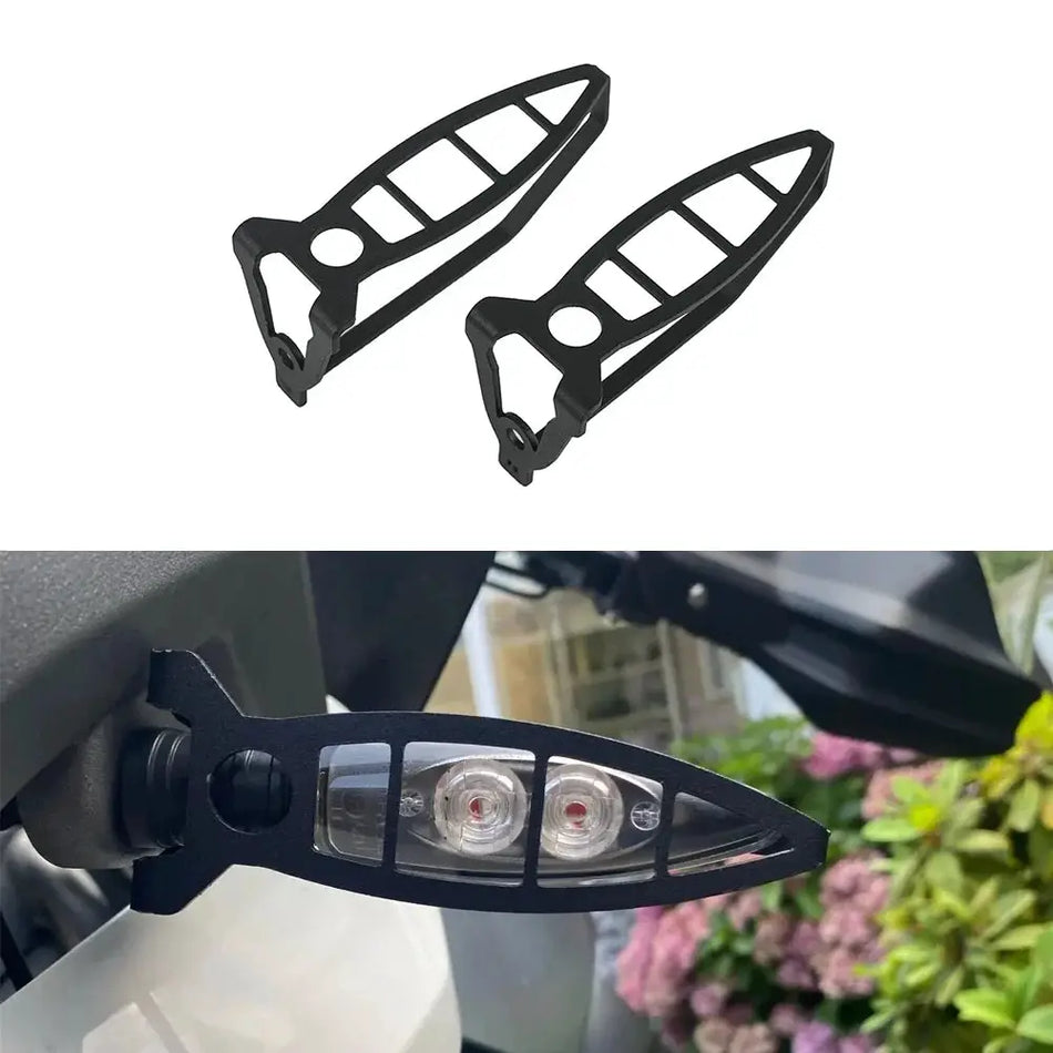 Motorcycle Front Turn Signal Light Shield Led Cover Guard Bracket For BMW R1250GS Adventure R1200GS GS1200 LC R 1200 1250 GS/adv by InterCyprus Trading Ltd