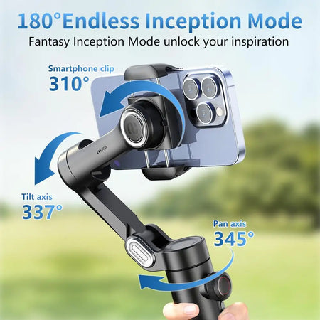 AOCHUAN Smart XE Gimbal Stabilizer &ndash; 3-Axis Foldable Design