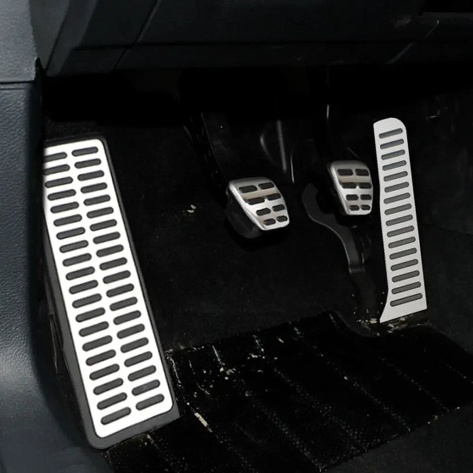 Volkswagen Jetta MK6 Paslanmaz Çelik ve Kauçuklu Pedal Kapakları