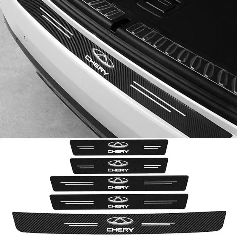 Car Door Sill Protector Stickers For Chery Tiggo 7 Pro 5pcs