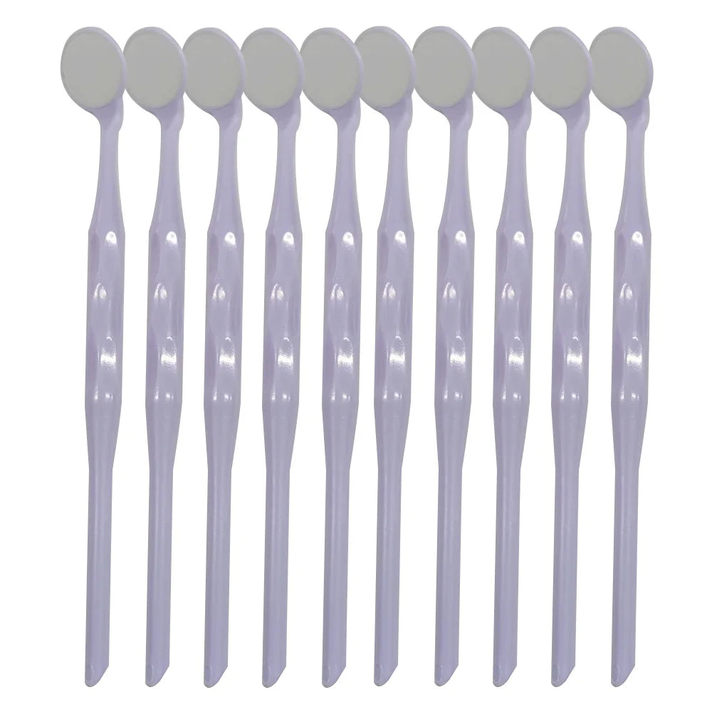 AG Dental Mouth Mirror Premium Front Surface &ndash; Dual-Sided Purple-1Box