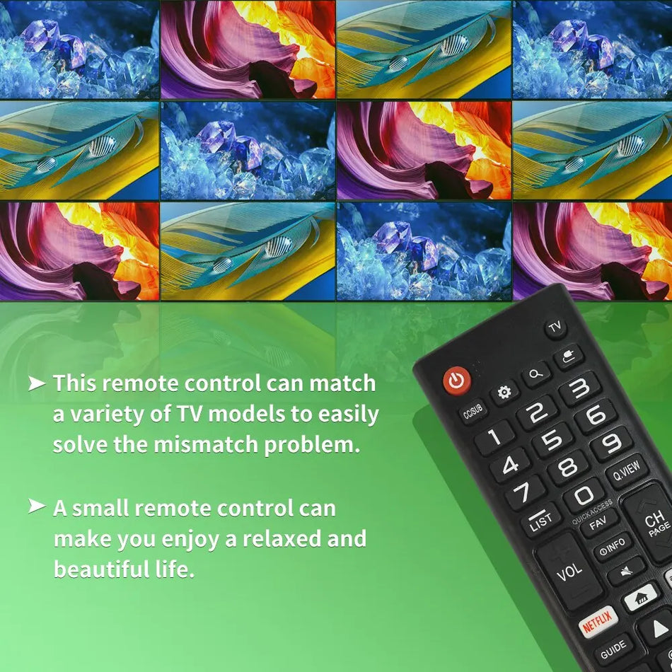 AKB75375604 Remote Control &ndash; No Programming Required