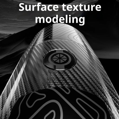 ENLEE Mountain Bike Mudguards Extended And Widened Rain Guards Carbon Fiber Texture Universal For Front And Rear by InterCyprus Trading Ltd