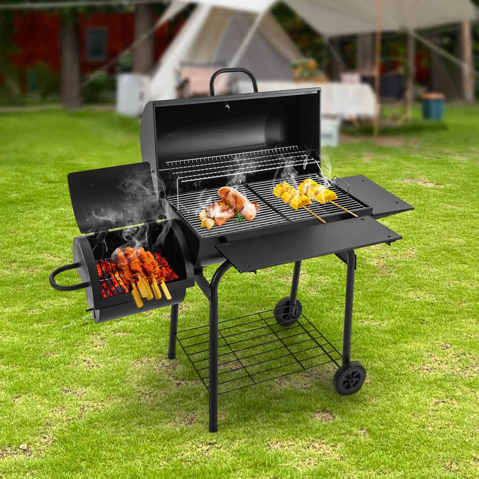 Anglinis Grilis su Termometru – Large Cooking Area