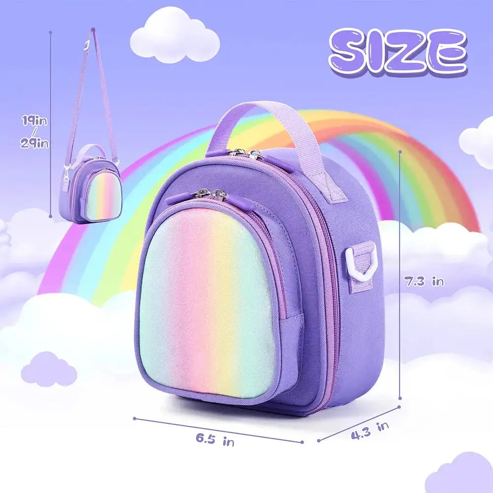 Hard Leather Case For Yoto Mini Music Player Card Storage PURPLE