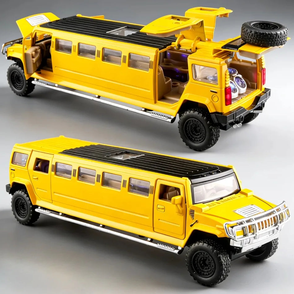 Model avtomobila na daljinsko vodenje v razmerju 1:32 iz diecast materiala z odprtimi vrati.