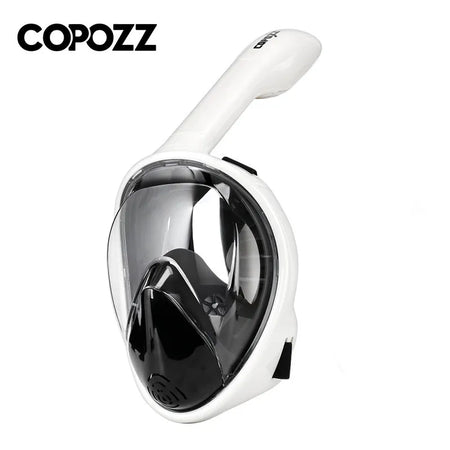 COPOZZ Full Face Snorkel Mask - Anti Fog Scuba Diving Gear for Adults