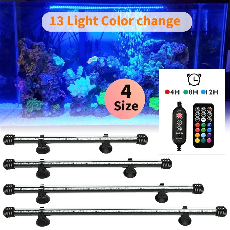 Aquarium 21 LED Light &ndash; Remote Control RGB Plant Growth Lighting