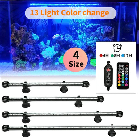Aquarium 21 LED Light &ndash; Remote Control RGB Plant Growth Lighting
