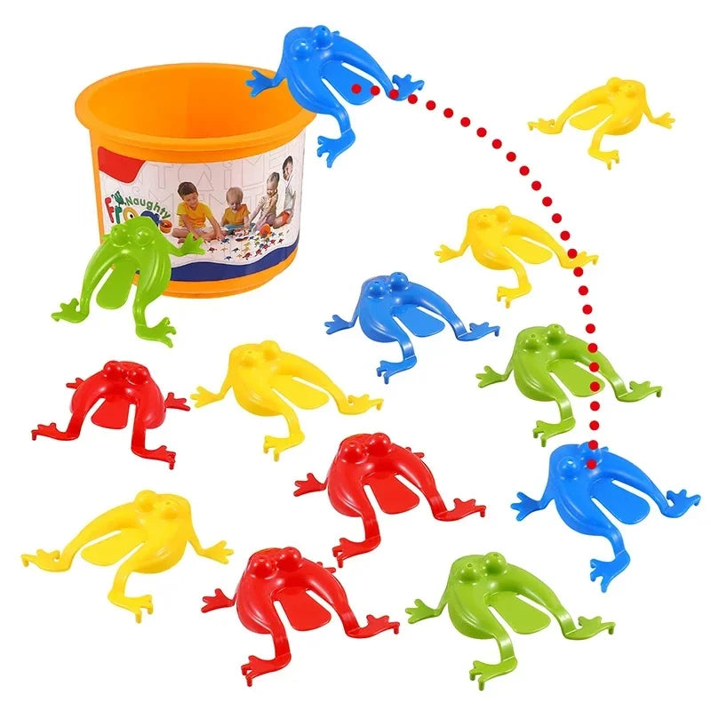 Jumping Frog Toy Set | Stress Relief &amp; Fun for Kids | 1-20pcs