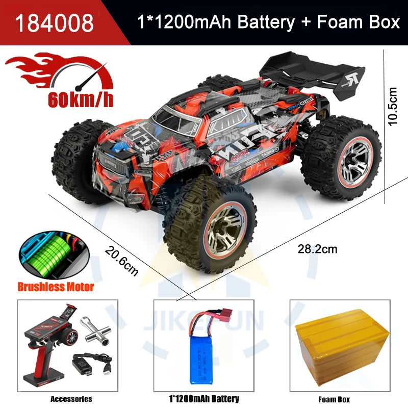 WLtoys 184008 4WD RC Car 1/18 &ndash; High Speed Drift Racing 184008