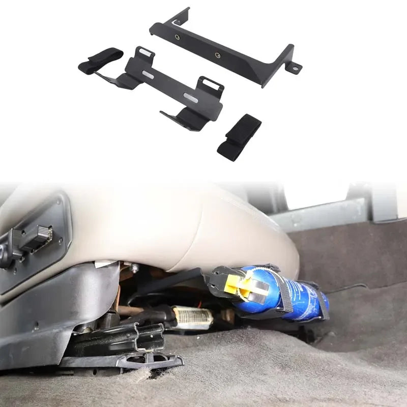 Hliníkový držák hasicího přístroje pro Hummer H2 2003 2009 černý